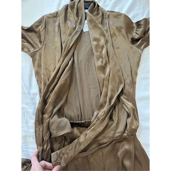 NWT Mable , Kauren Nikole Koi Jumpsuit in Moss Size S - Picture 6 of 9